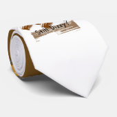 Cravate Still Dizzy Need Caffeine (Roulé)