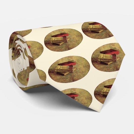 Cravate Still Life with Three Books par Vincent van Gogh (Roulé)