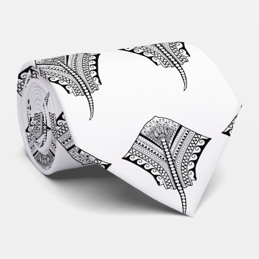 Cravate Stingray Manta Ray (Roulé)