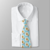 Cravate Stoa Blue Daisy Necktie (Attaché)