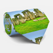 Cravate Stonehenge antique Stones debout en Art d'été (Roulé)