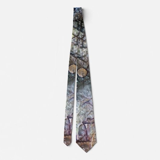 Cravate Stonehenge surréaliste (Dos)