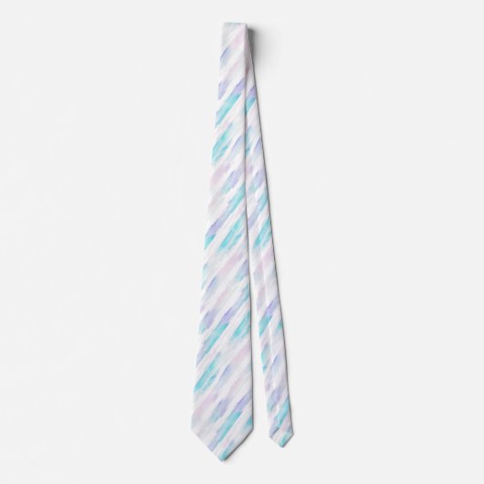 Cravate Streaks of Elegance : Diagonal Raindrop inspiré (Devant)