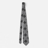 Cravate Stripes Check Harlequin Pois Conception mixte (Dos)