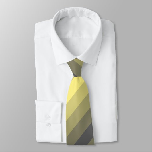 Cravate Stripes grises (Attaché)