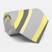Cravate Stripes jaunes (Roulé)