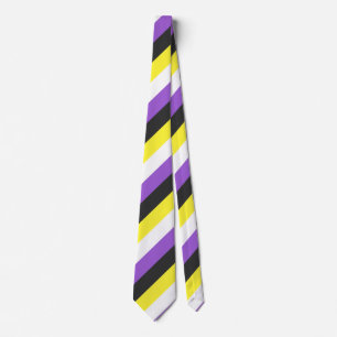 Cravate Stripes non-binaires