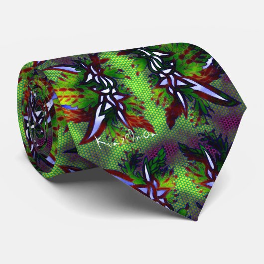 CRAVATE "STROBOSCOPE " (Roulé)