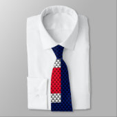 Cravate Style australien de chrome de fibre de carbone de (Attaché)