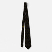 Cravate Style Black Gold ASPIRE INSPIRE Pi Day (Dos)