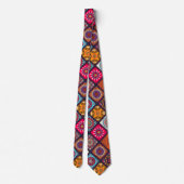 Cravate style boho coloré (Dos)