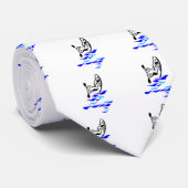 Cravate Style de poupe de kayak (Roulé)