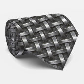 Cravate Style de texture en acier tissé lourd (Roulé)