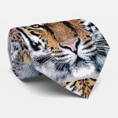 Cravate Style graphique de presse de portrait sauvage de (Roulé)