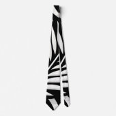 Cravate Style Leaf Zebra Stripes (Devant)