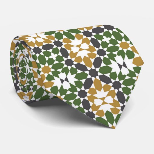 Cravate Style marocain Zellige (Roulé)