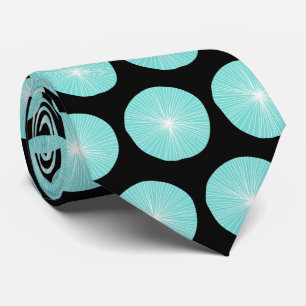 Cravate Style Mint Green et Black Retro