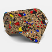 Cravate style Mirò (Roulé)