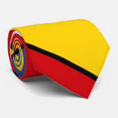 Cravate Style Mondrian Design d'art Abstrait moderne (Roulé)