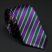 Cravate Style Régimentaire Élégant