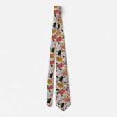 Cravate Style Terrazzo Artistique moderne Motif Abstrait (Dos)