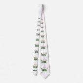 CRAVATE STYLISH MODERN CUSTOMIZABLE WHITE VERIFIED BRANDED (Dos)