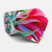 Cravate Succulent jardin tropical (Roulé)