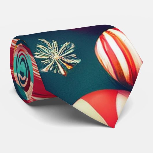 Cravate Sucre de canne de Noël (Roulé)