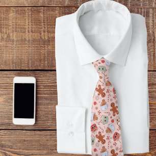 Cravate Sucre de canne Homme en pain d'épices rétro