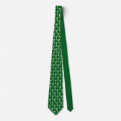 Cravate Sucre de canne Noël vert (Devant)