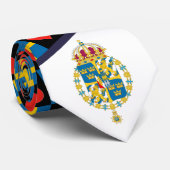 Cravate Suède Drapeau et coeur Manteau de la fierté suédoi (Roulé)