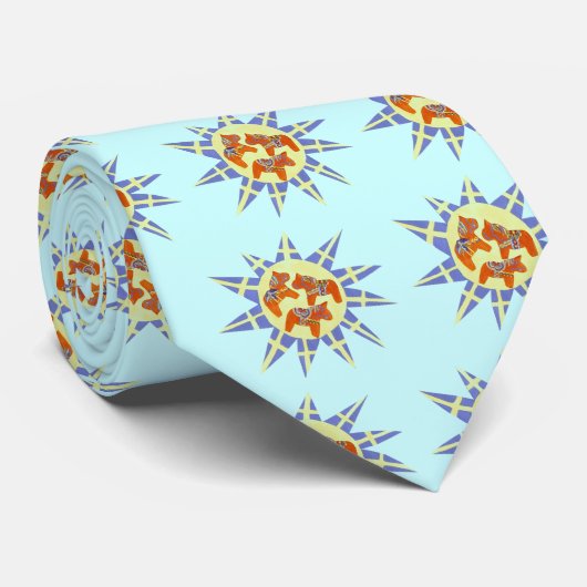 Cravate suédoise Sunburst (Roulé)
