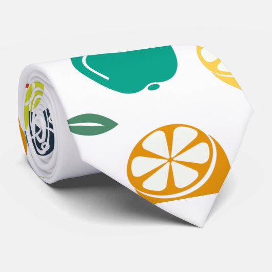 Cravate Summer Fruit (Roulé)