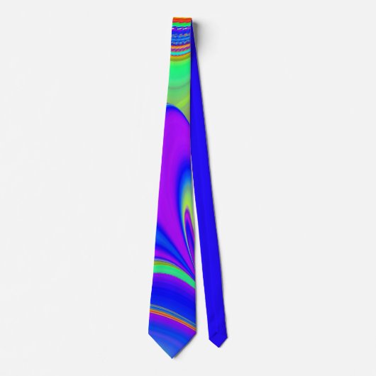 Cravate Summerfeel, Rainbowart 3D Abstrait (Devant)