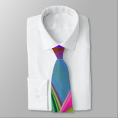 Cravate Summerfeel, Rainbowart 3D Abstrait (Attaché)