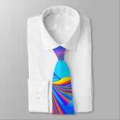 Cravate Summerfeel, Rainbowart 3D Abstrait (Attaché)