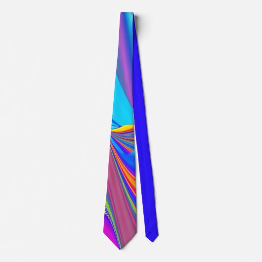 Cravate Summerfeel, Rainbowart 3D Abstrait (Devant)