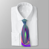 Cravate Summerfeel, Rainbowart 3D Abstrait (Attaché)