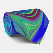 Cravate Summerfeel, Rainbowart 3D Abstrait (Roulé)