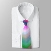Cravate Summerfeel, Rainbowart 3D Abstrait (Attaché)