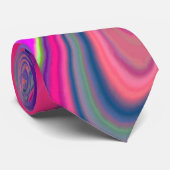 Cravate Summerfeel, Rainbowart 3D Abstrait (Roulé)