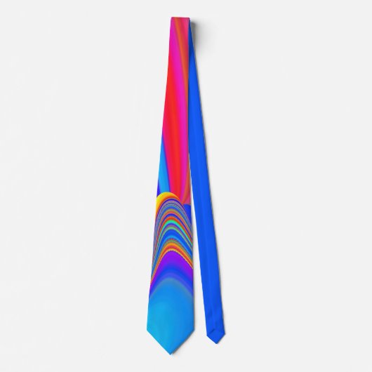 Cravate Summerfeel, Rainbowart 3D Abstrait (Devant)