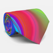 Cravate Summerfeel, Rainbowart 3D Abstrait (Roulé)