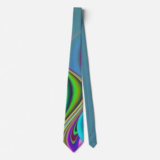 Cravate Summerfeel, Rainbowart 3D Abstrait (Devant)