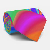 Cravate Summerfeel, Rainbowart 3D Abstrait (Roulé)
