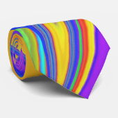 Cravate Summerfeel, Rainbowart 3D Abstrait (Roulé)