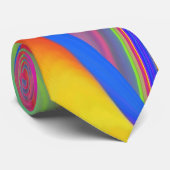 Cravate Summerfeel, Rainbowart 3D Abstrait (Roulé)