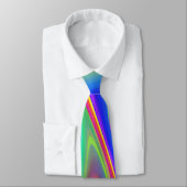 Cravate Summerfeel, Rainbowart 3D Abstrait (Attaché)