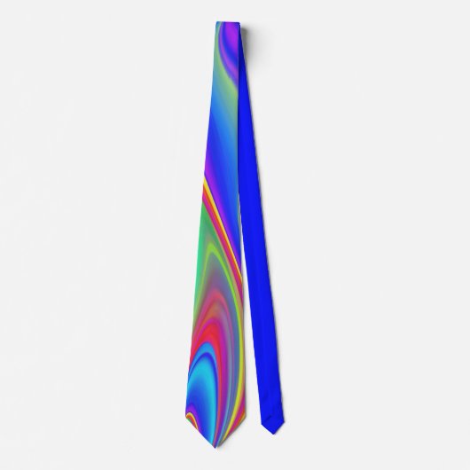 Cravate Summerfeel, Rainbowart 3D Abstrait (Devant)