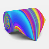 Cravate Summerfeel, Rainbowart 3D Abstrait (Roulé)